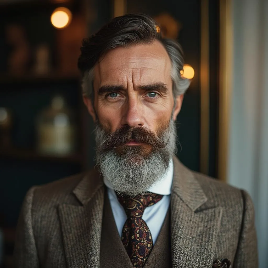 Carlos Mendoza, fundador y maestro barbero principal
