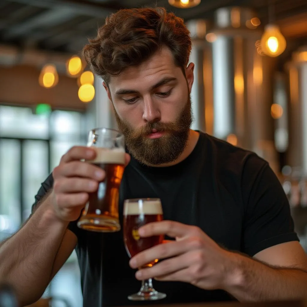Miguel Ibáñez, co-fundador y maestro cervecero