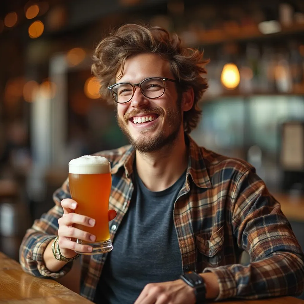 Raúl Ferrer, entusiasta de la cerveza artesanal y cliente frecuente